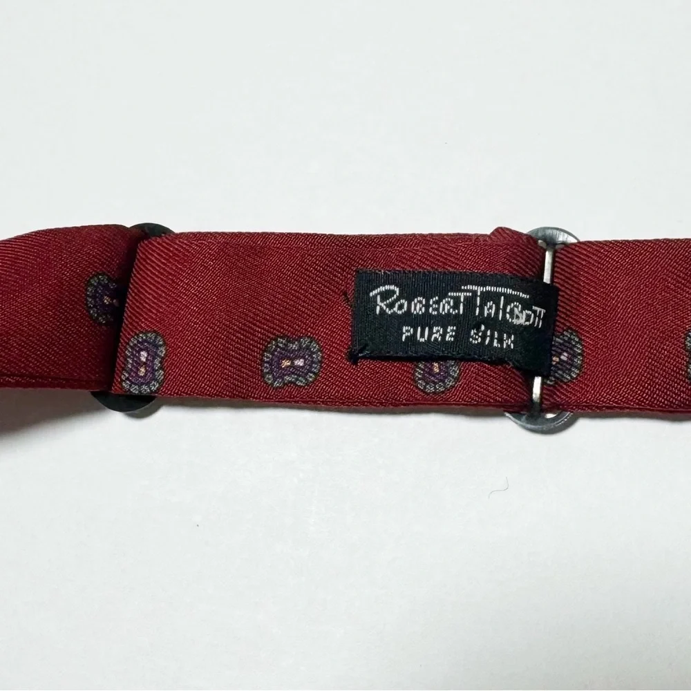 Vintage Robert Talbott Silk Bow Tie